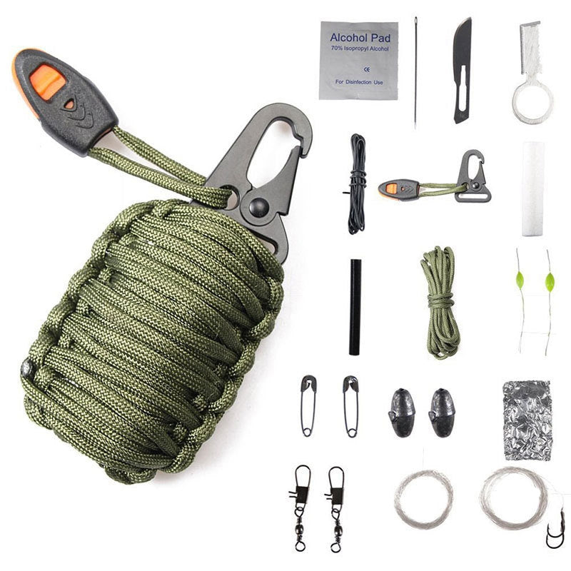 Mini Kit survivalisme en Paracorde